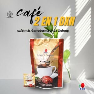 café 2 en 1 dxn bolsa de 4.5 g x 20 sobres